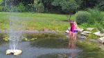 Kids like having their own pond to play